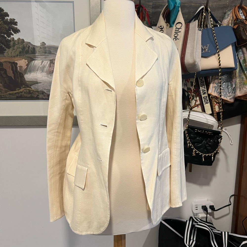 Gucci Cream Women's Suit Jacket